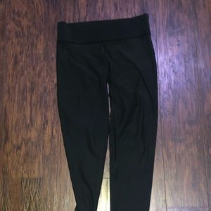 black leggings from victorias secret